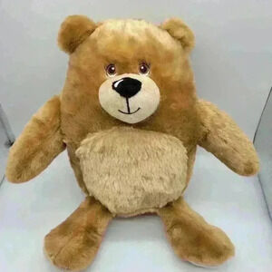 Stunning! Progressive Plush Toy Stuffed Animal Bennet Kelly Brown Teddy Bear